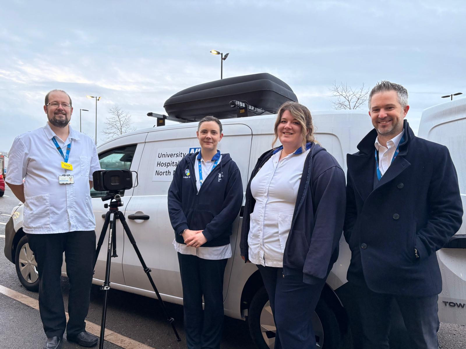 UHNM's x-ray at home team