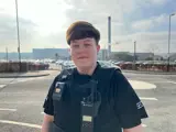 Security officer Becky Morton-Hand